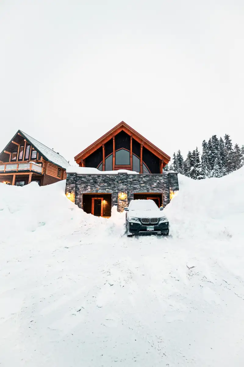 Luxury mountain home in Park City Utah prepared for summer seasonal departure