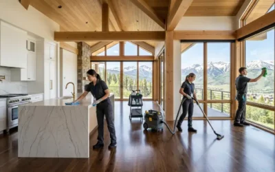 When to Schedule Post-Construction Cleaning on a New Build